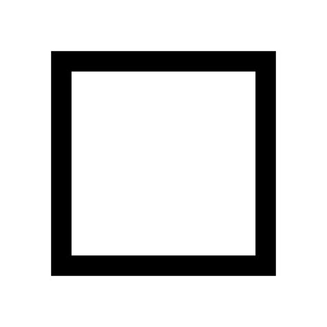 Square Feet Symbols Icons for Your Projects