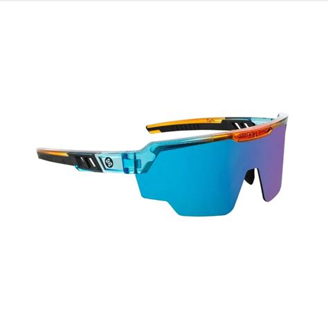 SASA Raptor Translucent Blue Orange Frame Ice Blue Revo Lens Sports ...