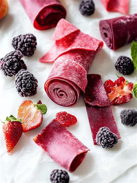 Irresistible Homemade Fruit Roll-Ups: Easy 3-Ingredient Snack