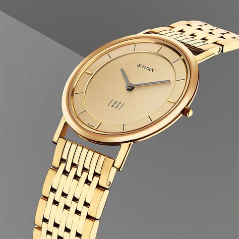 Buy Online Edge Metal Yellow Dial Stainless Steel Strap Watch Men ...