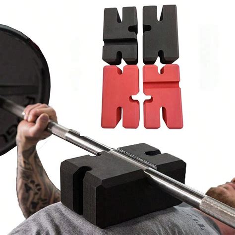 1Pc Bench Press Block Fitness Bar Bench Reps Training Shoulder Chest ...