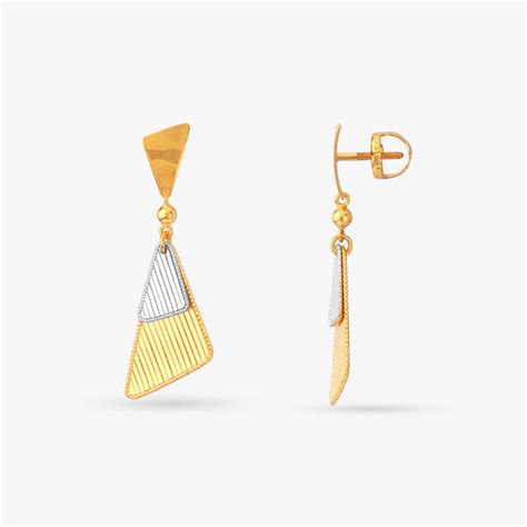 Geometric Bold Drop Earrings