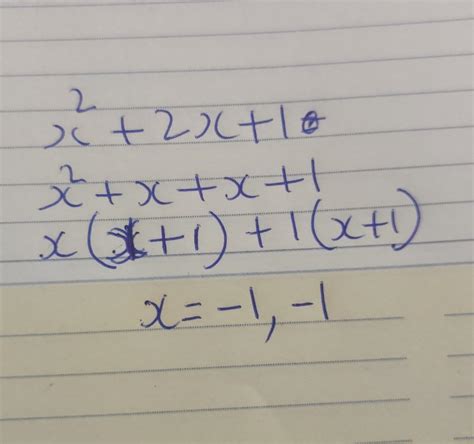 Os) Write the zeroes of the polynomial x^2+2x+1 - Brainly.in