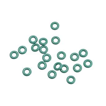 uxcell Fluorine Rubber O-Rings, 4mm OD 2mm ID 1mm Width FKM Seal Gasket ...