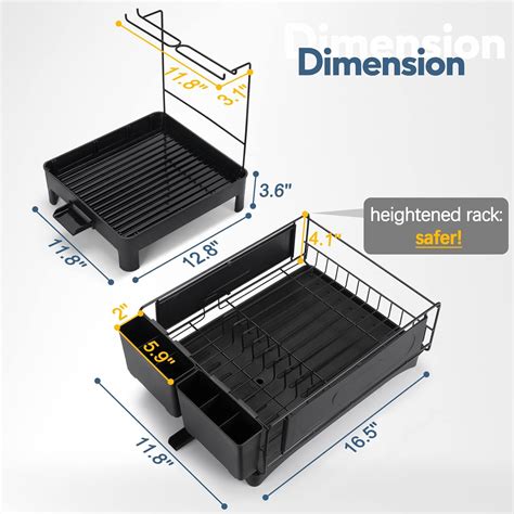 Buy Dish Drying Rack, Dish Rack, Dish Racks for Kitchen Counter ...