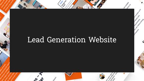Lead Generation Website | Figma