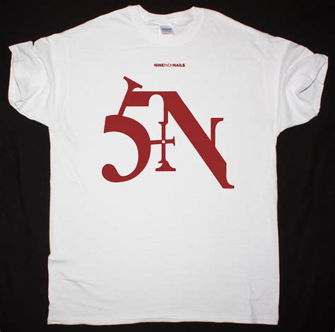 NINE INCH NAILS SIN NEW WHITE T SHIRT