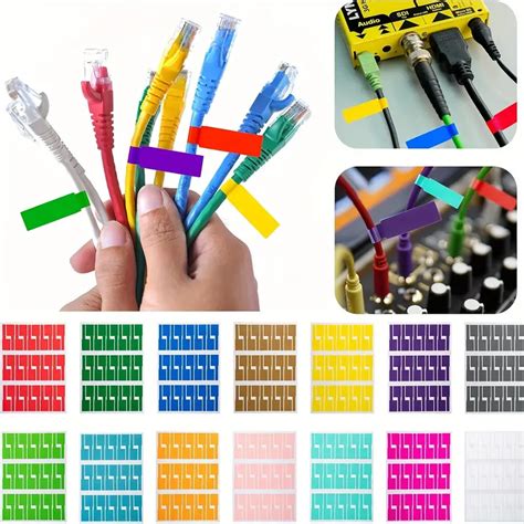 colorful cord labels tags waterproof cable labels - Temu New Zealand
