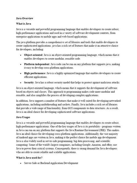 Image result for Java Overview