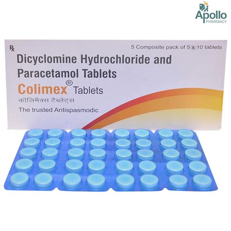 Colimex Tablet 10's Price, Uses, Side Effects, Composition - Apollo ...