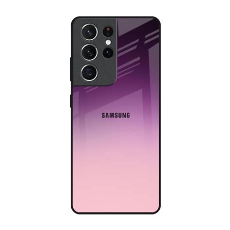 Purple Gradient Samsung Galaxy S21 Ultra Glass Back Cover - Flat 35% ...