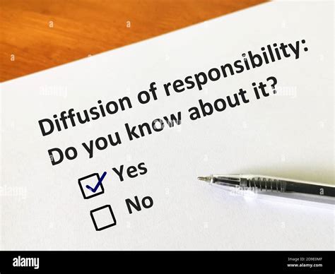 Diffusion Of Responsibility