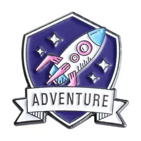 MATROOY Cartoon Enamel Piercing Brooch Pin Collar Decor Badge Corsage ...