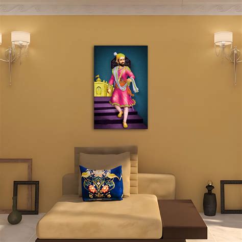 Mahraja Sivaji Painting – Myindianthings