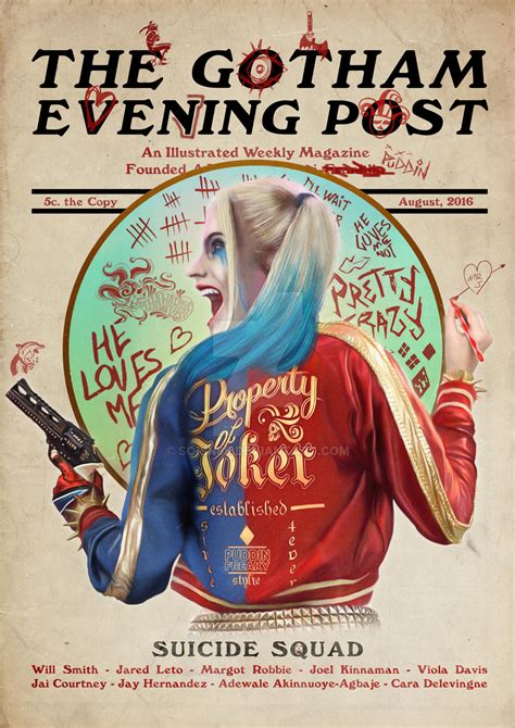 Suicide Squad Harley Quinn Poster by sorin88 on DeviantArt