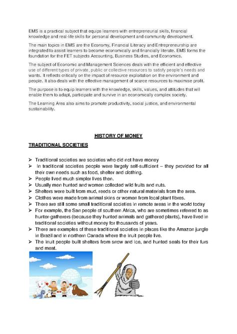 Grade 7 EMS Exam June 2021 - Economy and Financial Literacy - Studocu