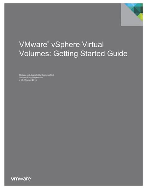 Image result for vSphere User Guide