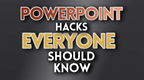 Image result for PowerPoint Cool Hacks