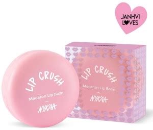NYKAA LIP CRUSH MCARON STRAWBERRY LIP BALM 8G STRAWBERRY - Price in ...