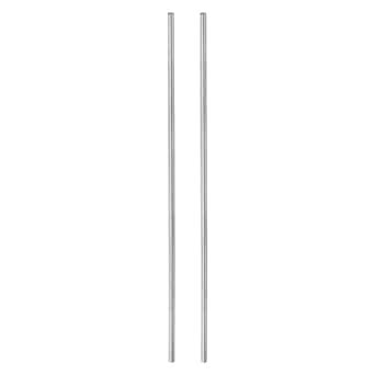 HARFINGTON 2pcs Linear Motion Rod Shaft Guide 6mm x 400mm Bearing Steel ...