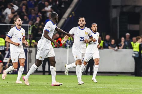 Germany/France – Les Bleus line-up according to the press: with Cherki ...