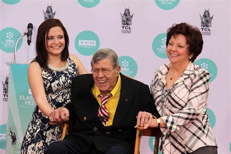 los angeles, 12 de abril - danielle sarah lewis, jerry lewis, sandee ...
