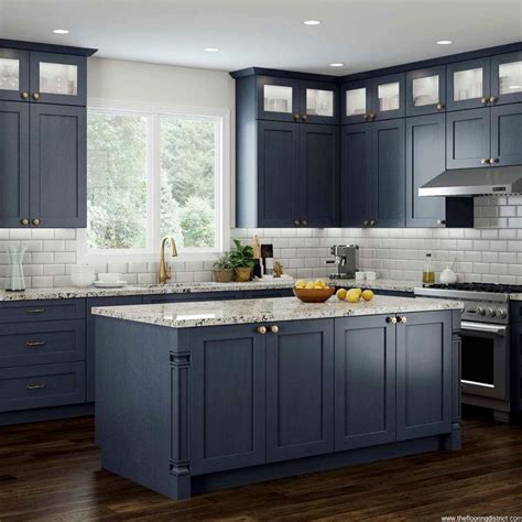 Navy Blue For Kitchen Cabinets