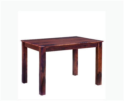 Buy Sheesham Wood 4 Seater Dining Table Set with 2 Chair & Bench For ...