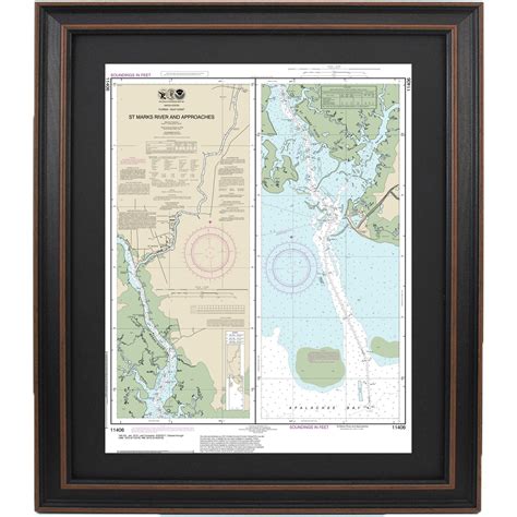 Longshore Tides St. Marks River And Approaches | Nautical Chart ...