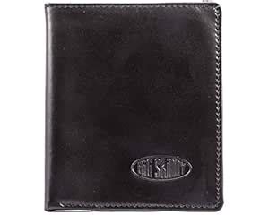 Buy Big Skinny Metro Leather Bi-Fold Slim Wallet, Holds Up to 20 Cards ...