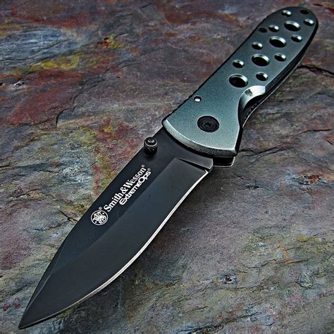 Smith & Wesson Extreme Ops Tactical Everyday Carry Folding Pocket EDC ...