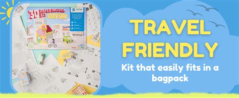 Buy PepPlay 3D Paper Model Kit-City Life | Art&Craft Colouring DIY Kit ...