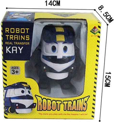 Buy Blue Train Family Toy for Kids, Kay Train Robot Toddlers Education ...