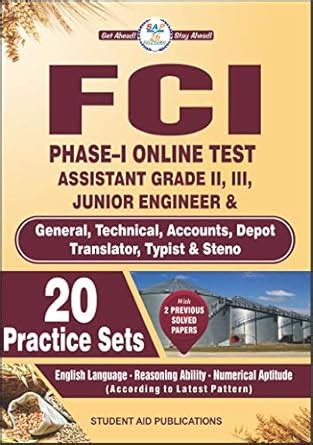 Buy Food Corporation of India (FCI) Assistant Grade (II, III) & Junior ...