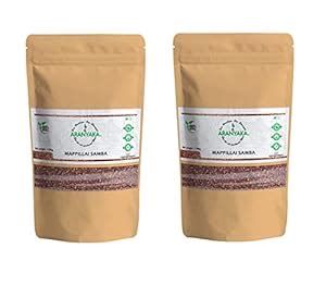 Aranyaka Traditional Kaikuthal(Hand-Pounded) Mappillai Samba Red Rice 3 ...