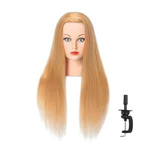 D-DIVINE Hair Length: 28 Inches | Hair Dummy | Hair Color: Golden| Hair ...