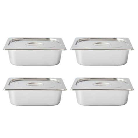 Hotel Pans 1 2 Half Size Steam Table Pan 4 | Desertcart INDIA