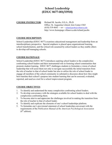 Leadership Course Syllabus 的图像结果