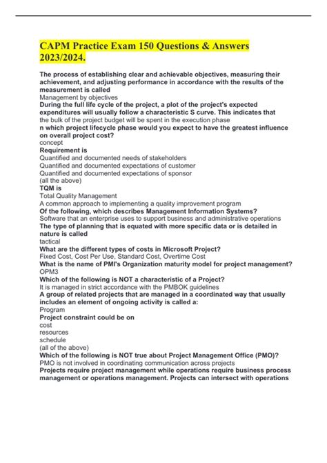 Capm Example Questions 的图像结果