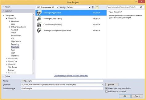 Image result for Silverlight Project Tutorial
