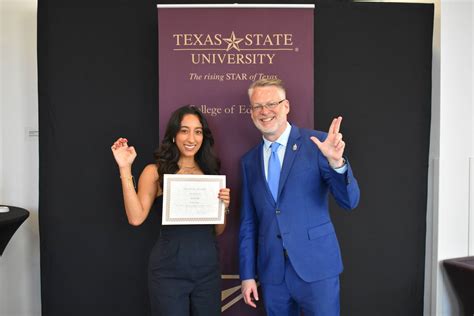 Fall 2024 Dean's List Photos : College of Education : Texas State ...