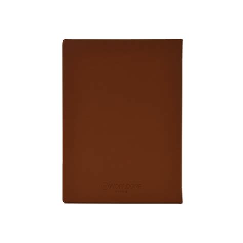 Worldone Premium Pu (Faux leather) finish Cardboard Bound Cover Horizo ...