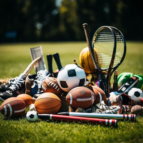 Types of Sports Equipments 的图像结果