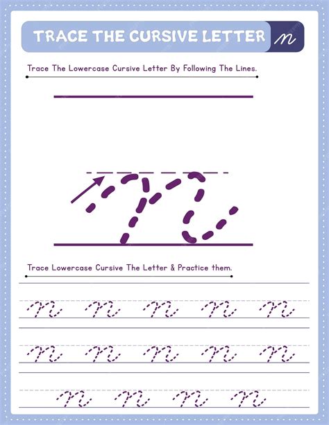 Cursive Letter N Lowercase