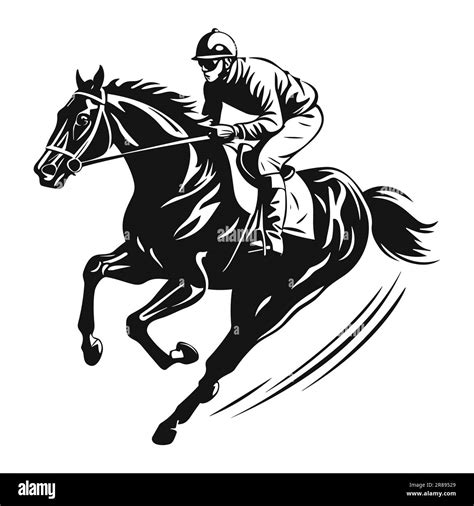 Race Horse Vector