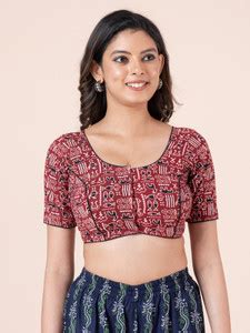 MTA COLLECTION Round Neck Women Blouse - Buy MTA COLLECTION Round Neck ...