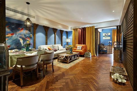 75平新中式风格装修 小居室也能惊艳你双眼-上海装潢网