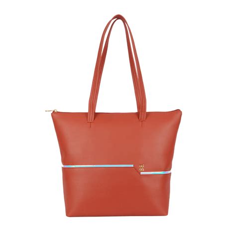 Borivali Red Large Tote Bag