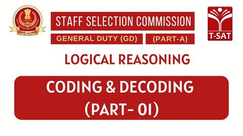 Image result for Coding/Decoding SSC Basics