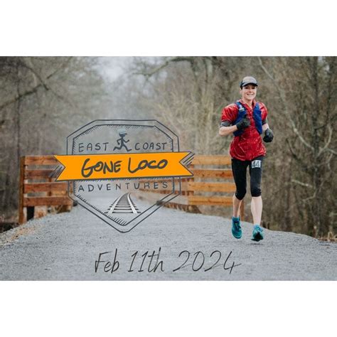 Gone loco ultra 55k & 11 miler , Eureka Trail, Athens, TN, 11 February ...